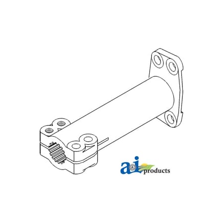 A & I Products Pump Drive Shaft, Splined 8" x4" x2" A-L34573